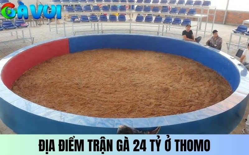 Địa điểm tổ chức trận gà 24 tỷ là ở Thomo Địa điểm tổ chức trận gà 24 tỷ là ở Thomo